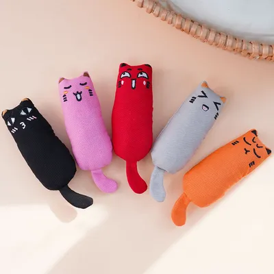 FurryFusion Pack de 5 Jouets en Peluche pour Chat
