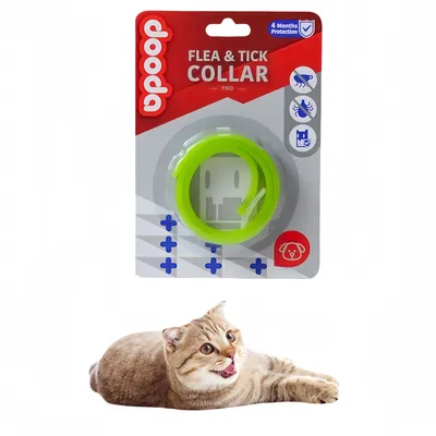 FurryFusion Collar repelente de pulgas y mosquitos para gatos, 33 cm