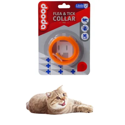 FurryFusion Collar repelente de pulgas y mosquitos para gatos, 33 cm