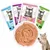 FurryFusion Paquet de nourriture humide pour chat 4×85g