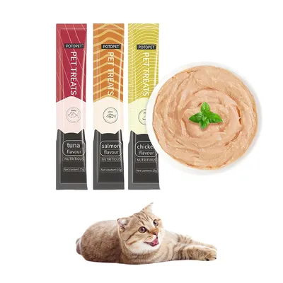 FurryFusion Barrettes de nourriture humide pour chat
