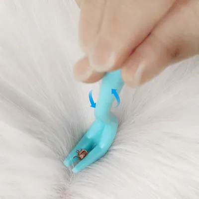 FurryFusion Kit Anti - Tique de 3 Pièces pour Chiens,