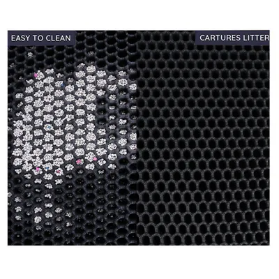 IntiMeg Tapis de maison de toilette pour chat