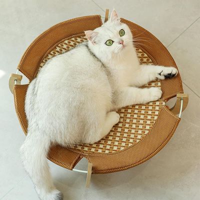 UAMLY Cama de ratán para gatos