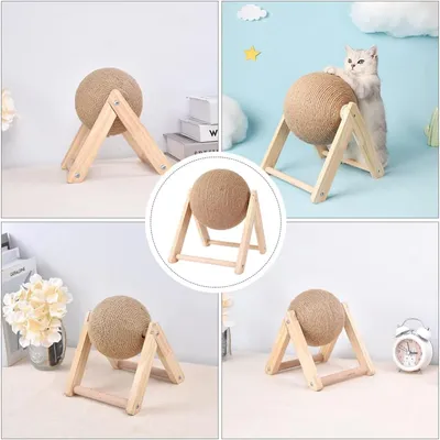 UAMLY Jouet griffoir pour chat - Balle griffoir pour chat