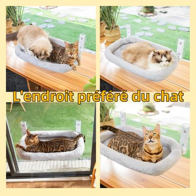 IntiMeg Hamac pour chat ultra doux