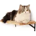 UAMLY Étagère Murale Flottante avec Tapis Griffoir pour Chat