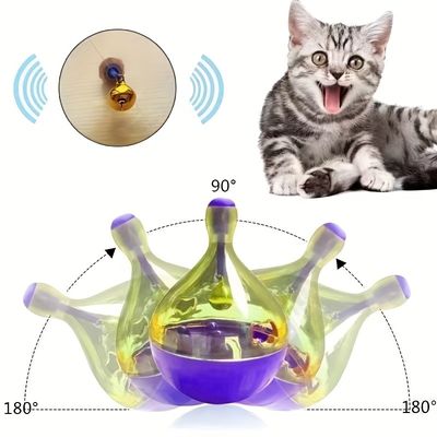 UAMLY Boule de nourriture qui fuit dans un gobelet pour chat