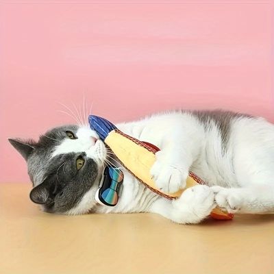 UAMLY Jouets pour chats en forme de poisson balaou