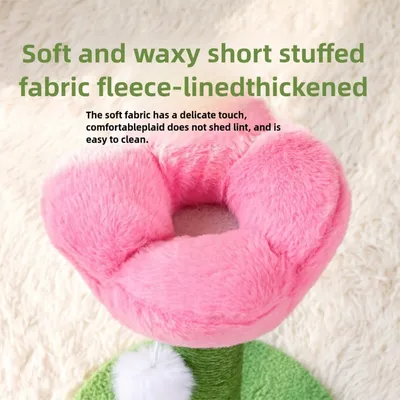 UAMLY Arbre à chat en forme de tulipe