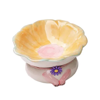 UAMLY Gamelles pour chats en forme de fleur