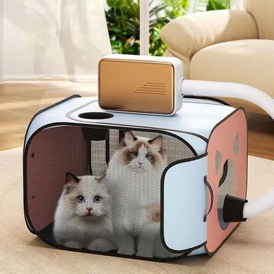 UAMLY Cage de séchage pour chat