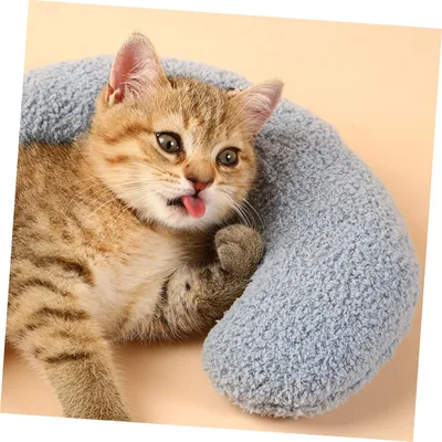 UAMLY Oreiller en forme de U en forme de chat UAMLY Oreiller en forme de U en forme de chat