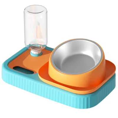 UAMLY Ensemble de bols d'eau et de nourriture pour chat
