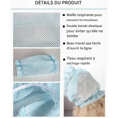 IntiMeg Cache-oreilles anti-moustiques