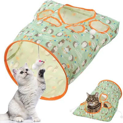 IntiMeg Tunnel pliable pour chat