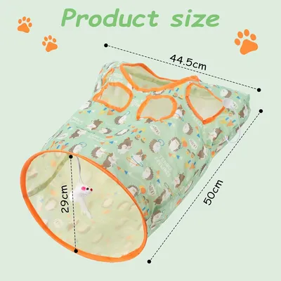 IntiMeg Tunnel pliable pour chat
