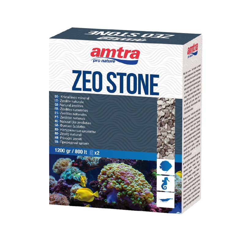 Amtra Zeo Stone – Pierre de Zéolite Naturelle pour Aquarium 1200 g