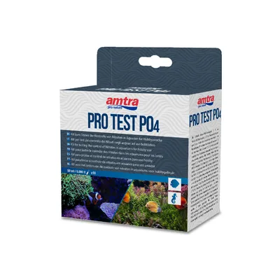 Amtra Test PO4 Aquarium – Kit Phosphates Eau Douce et Salée Amtra Test PO4 Aquarium – Kit Phosphates Eau Douce et Salée
