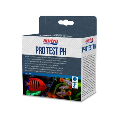 Amtra Test pH Aquarium – Kit Analyse pH Eau Douce et Salée