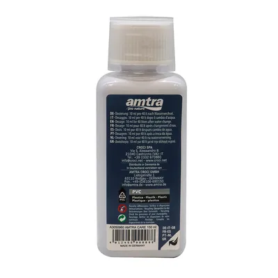 Amtra Care – Bioconditionneur pour Aquarium Eau Douce et Salée