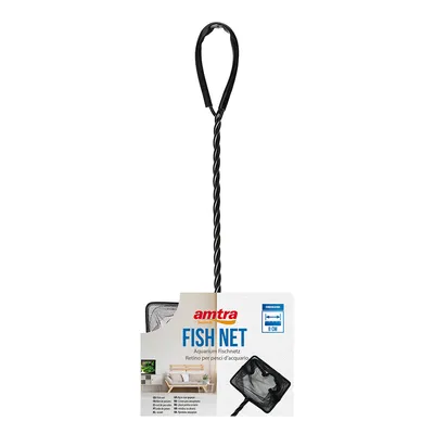 AMTRA Épuisette pour aquarium – filet résistant en nylon