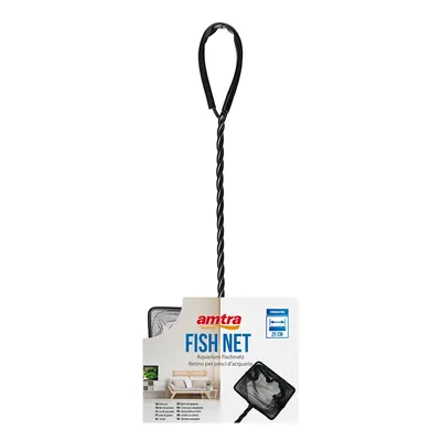AMTRA Épuisette pour aquarium – filet résistant en nylon