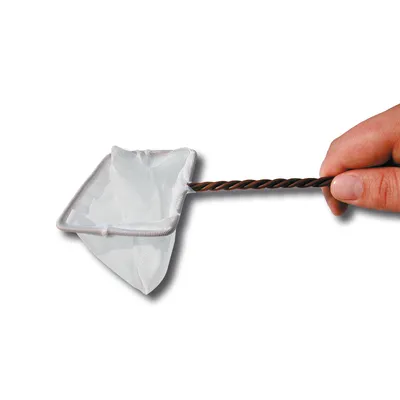 AMTRA Épuisette pour alevins – filet fin et manche renforcé