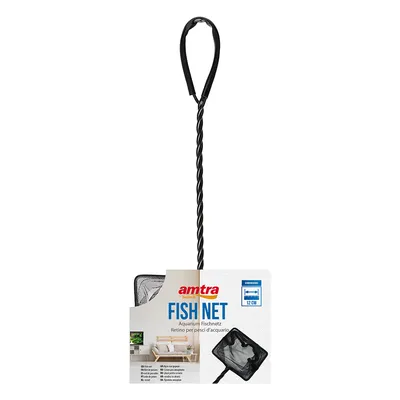 AMTRA Épuisette pour aquarium – filet résistant en nylon