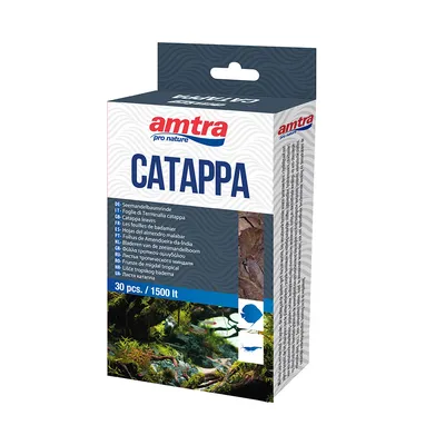 Amtra Catappa Leaves – Feuilles Naturelles pour Aquarium d’Eau Douce