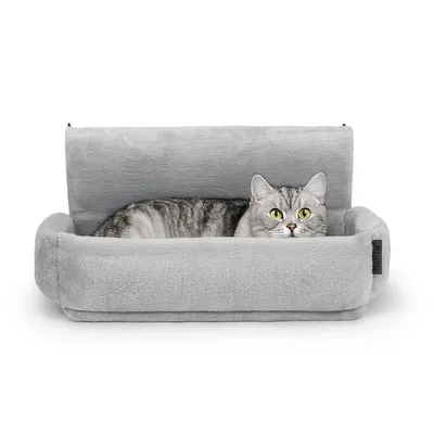 lionto lit chauffant pour chat en peluche à suspendre au radiateur lionto lit chauffant pour chat en peluche à suspendre au radiateur