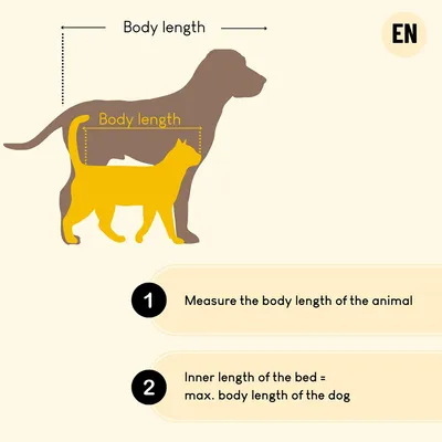 lionto coussin chien doux avec entrée basse et coussin réversible