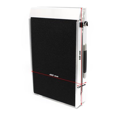 Wiltec Rampe d'accès pour chien et animaux – 1830 x 490 x 50 mm – capacité