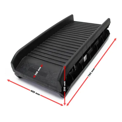Wiltec Rampe d'accès pour chien et animaux – 1560 x 400 x 100 mm – capacité