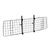 WilTec Grille pour chien en voiture - Grille de séparation universelle pour