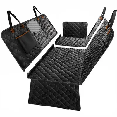 Fudajo Couverture siège arrière pour chiens - 1320 x 570 x 350 mm / Oxford Fudajo Couverture siège arrière pour chiens - 1320 x 570 x 350 mm / Oxford