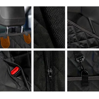 Fudajo Couverture siège arrière pour chiens - 1320 x 570 x 350 mm / Oxford