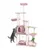 Fudajo Arbre à chat - 162 cm de haut - design ludique « Cerise » - Meuble g
