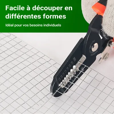 Wiltec Fil de fer pour volière - grillage hexagonal acier galvanisé, fil de