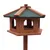 Toboli Mangeoire sur pied – 115 cm – en Bois de sapin – avec Fenêtres – Abr