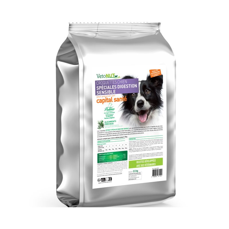 Croquettes Chien Spécial Digestion sensible