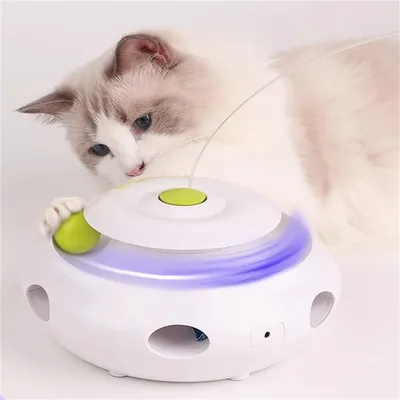 IntiMeg Juguete eléctrico inteligente para gatos