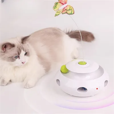IntiMeg Jouet électrique intelligent pour chat