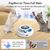 IntiMeg Jouet interactif électrique 3 en 1 pour chat