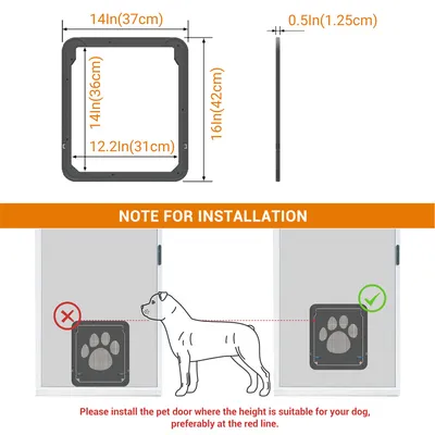IntiMeg Puerta para perros
