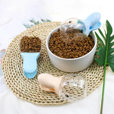 IntiMeg Cuillère à nourriture pour chien 2 en 1