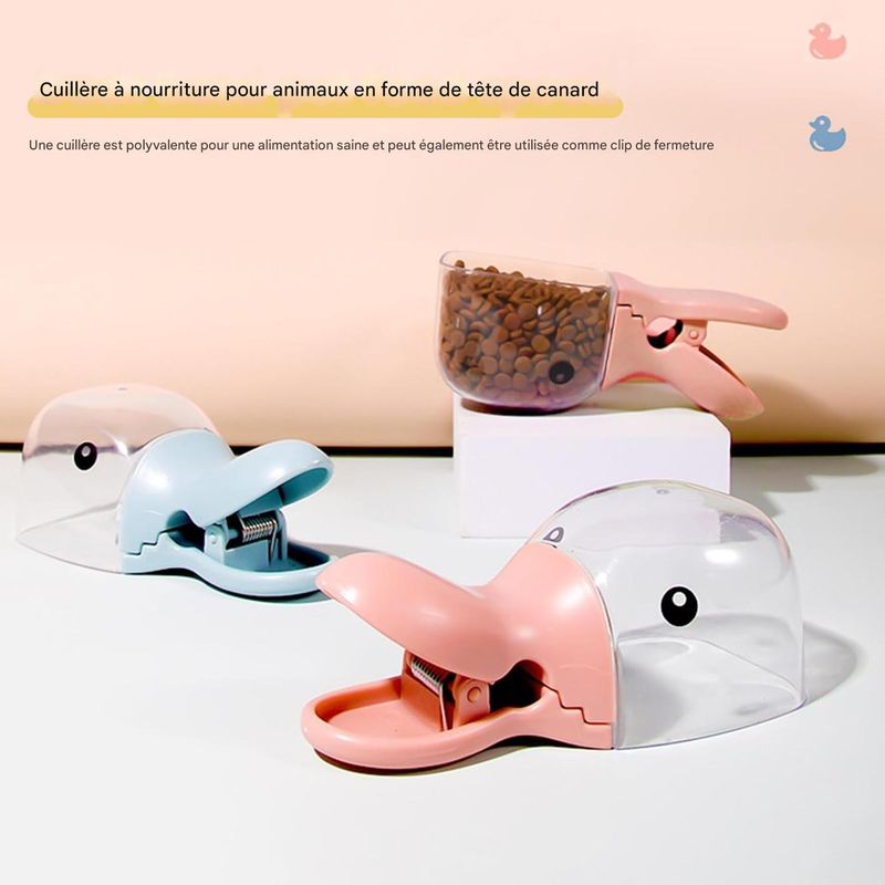 IntiMeg Cuillère à nourriture pour chien 2 en 1