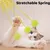 IntiMeg Balles de jouet en peluche pour chat
