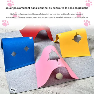 IntiMeg Jouet en feutre pour chat