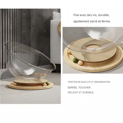 FurryFusion Lit pour chat capsule spatiale FurryFusion Lit pour chat capsule spatiale